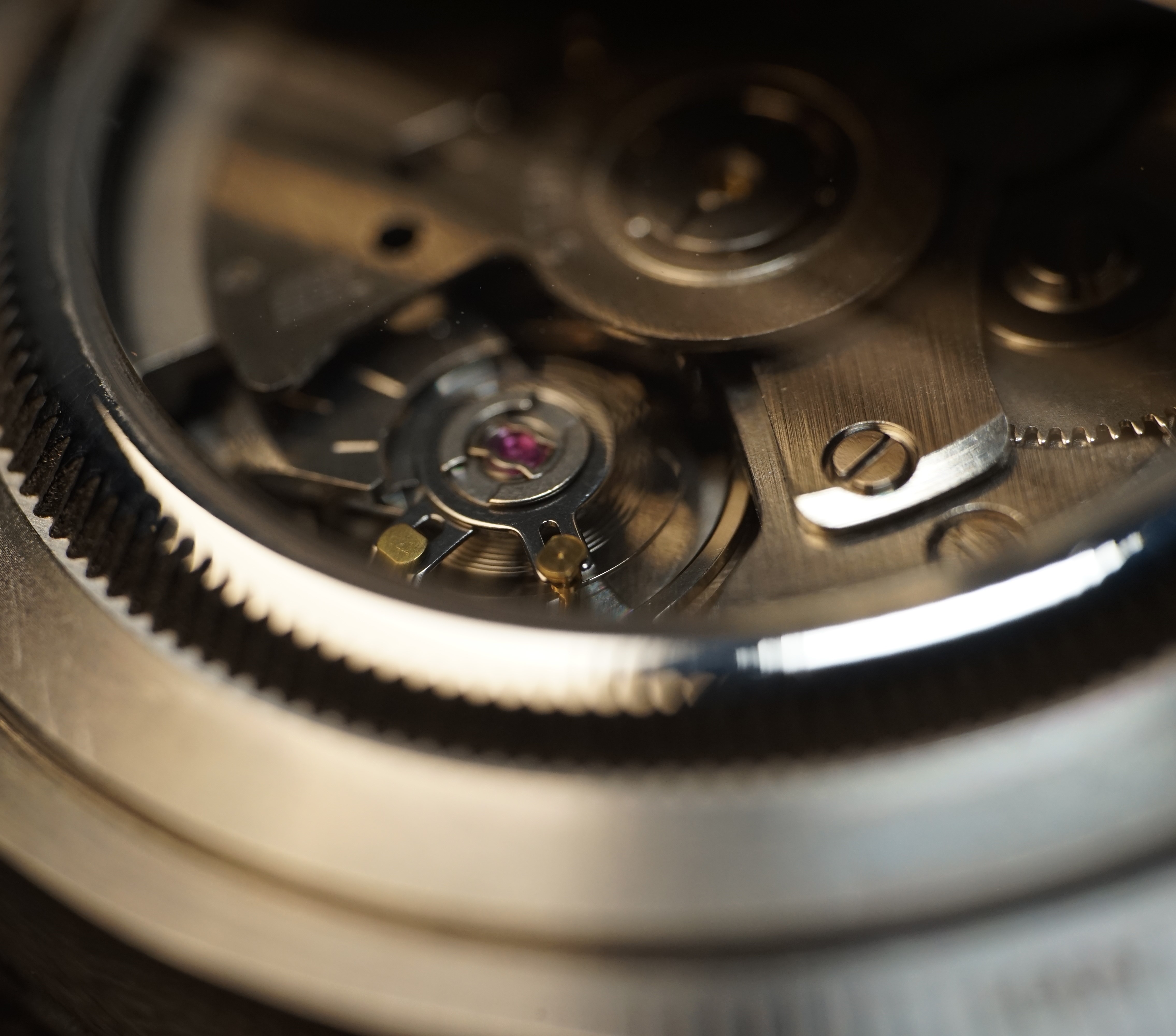 Seiko NH35A Movement Macro Detail